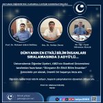 Dünyanın En Etkili Bilim İnsanları Sıralamasında 3 ADYÜ’lü…