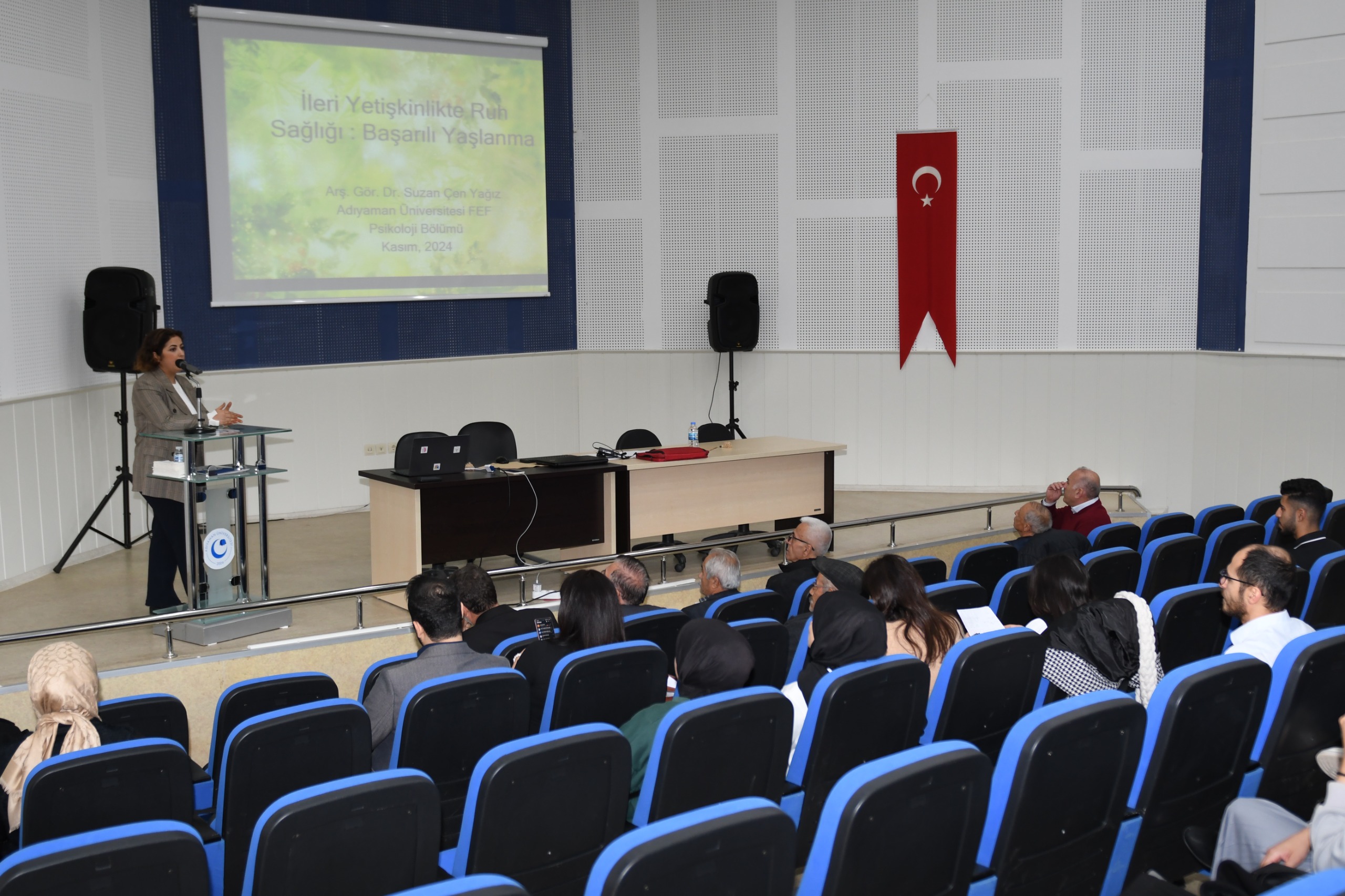 Adıyaman Üniversitesinde İleri Yaşlara Yönelik İki Önemli Konferans