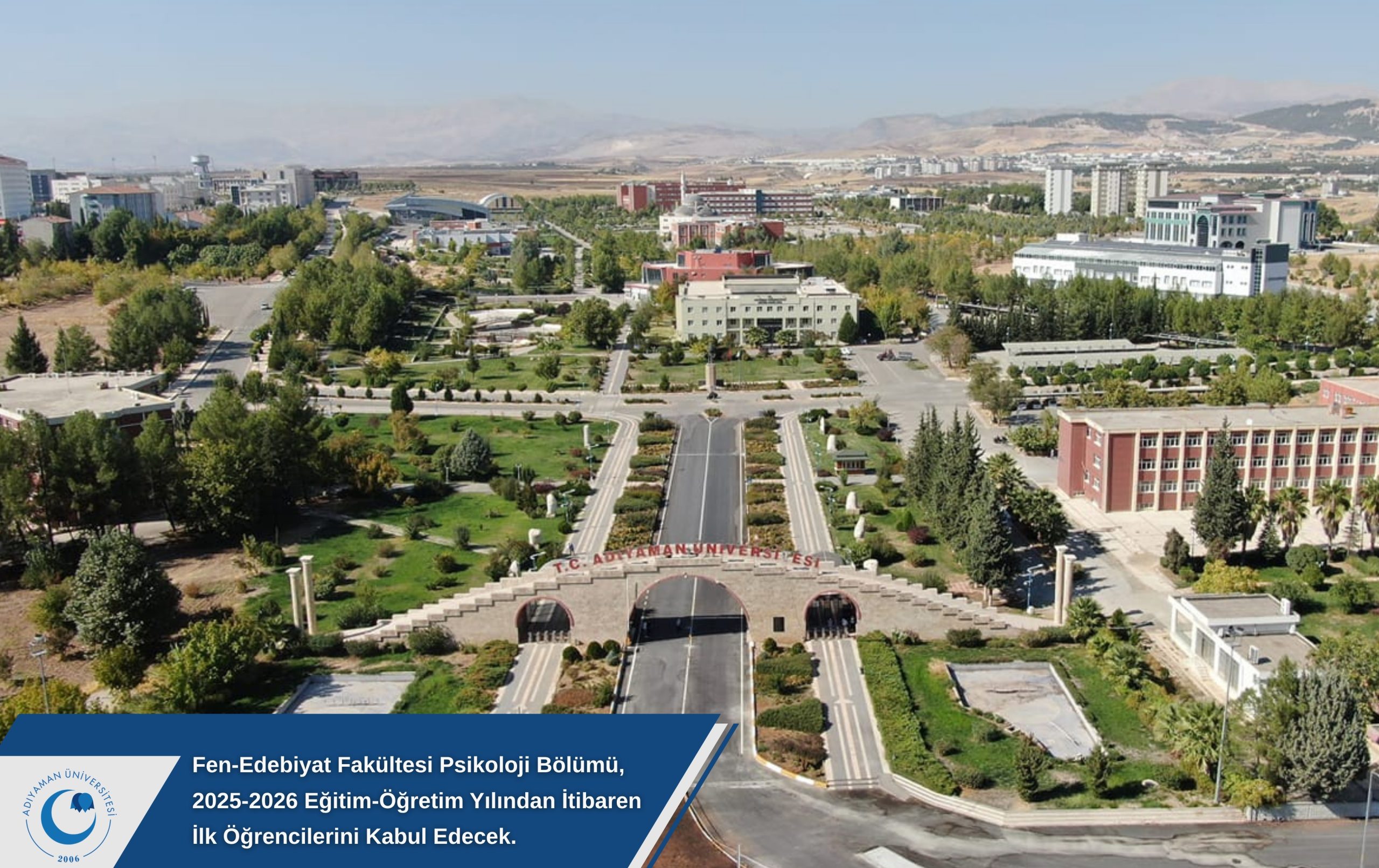 Adıyaman Üniversitesi Psikoloji Bölümü 2025-2026 Eğitim Öğretim Yılında Öğrenci Alımına Başlıyor